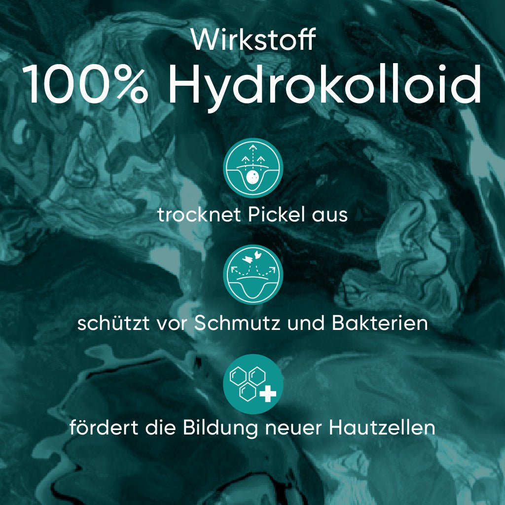 Kvinne bruger hydrokolloid plaster på ansigtet, hudpleje, acnebehandling, skånsom og diskret plaster