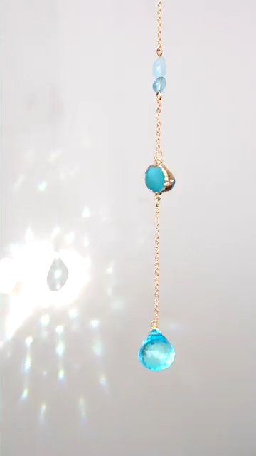 Krystal suncatcher | Flere krystaller & længder