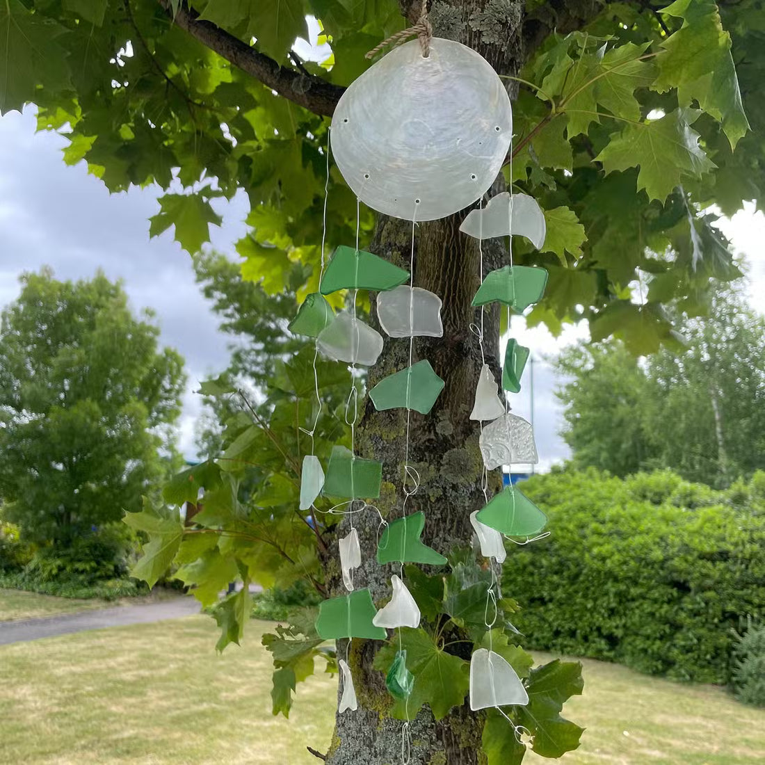 COPIS & GLASS DROP – GRØN & HVID