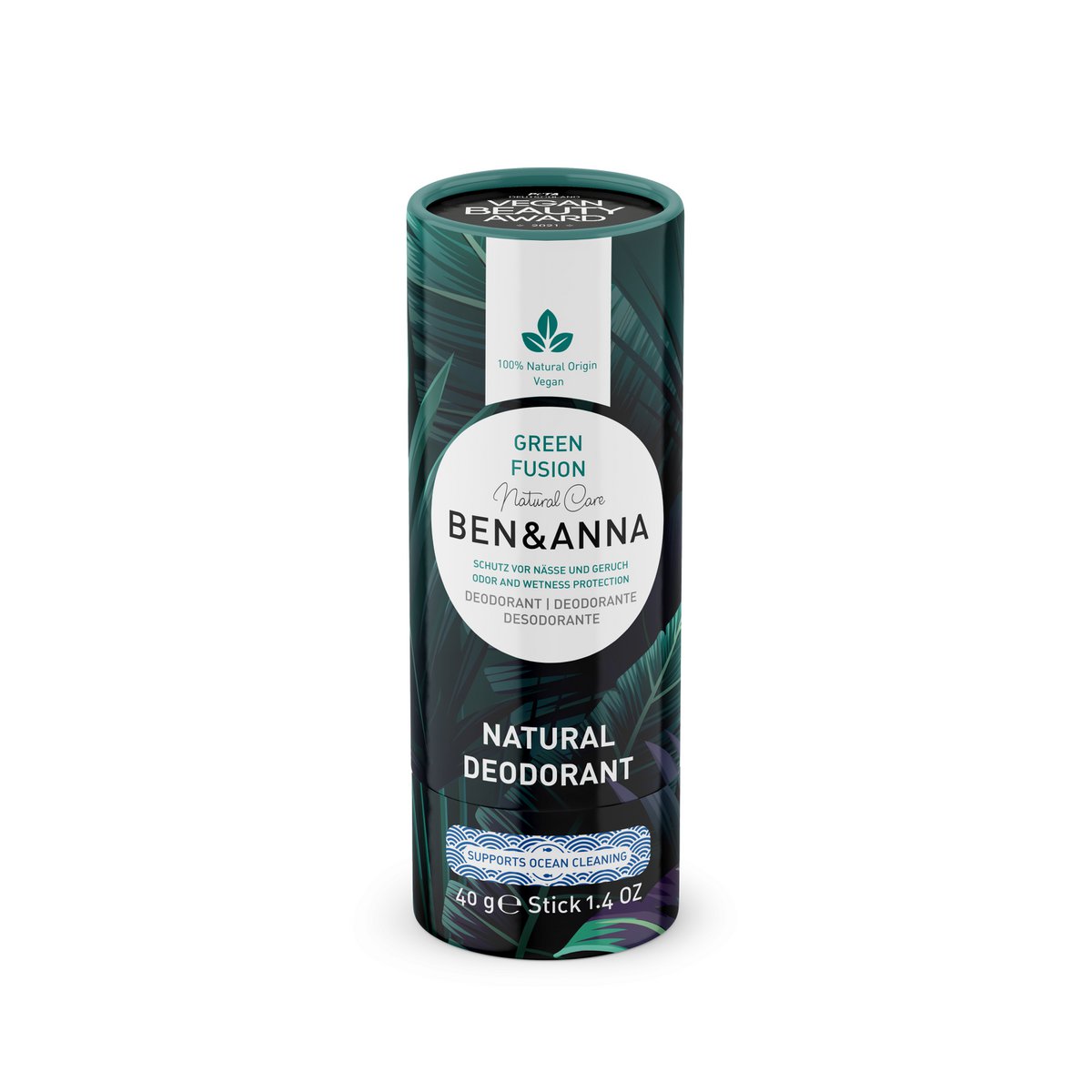 Ben & Anna Deodorant Stick kombinerer effektiv beskyttelse mod svedlugt med 100 % naturlige ingredienser, plejende sheasmør og seks skønne duftvarianter.