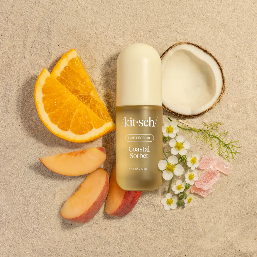 Kitsch hårparfume mist Coastal Sorbet med kokosnød, appelsin, fersken og blomster