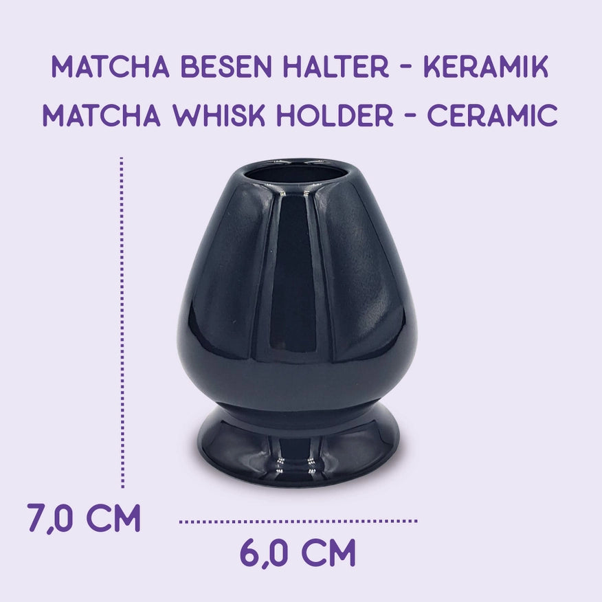 Keramisk matcha piskeris holder til chasen