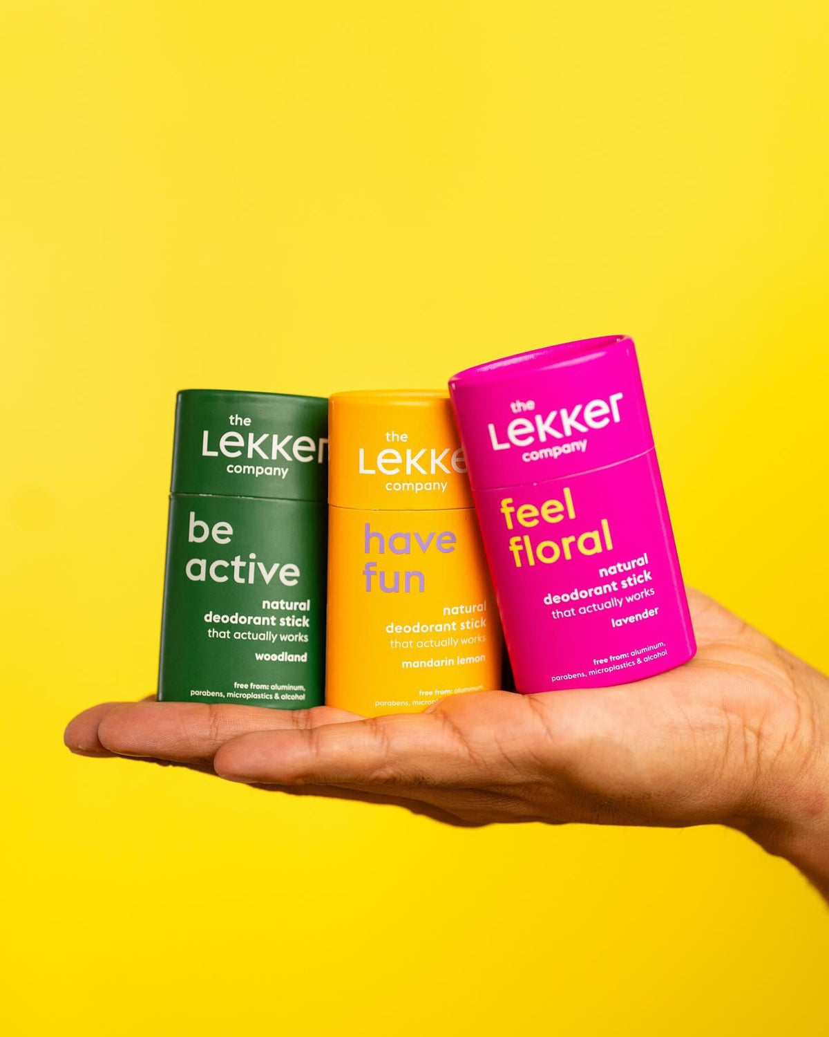 naturlig deodorant stick med woodland duft, Be Active, Køb hos StudioBuus