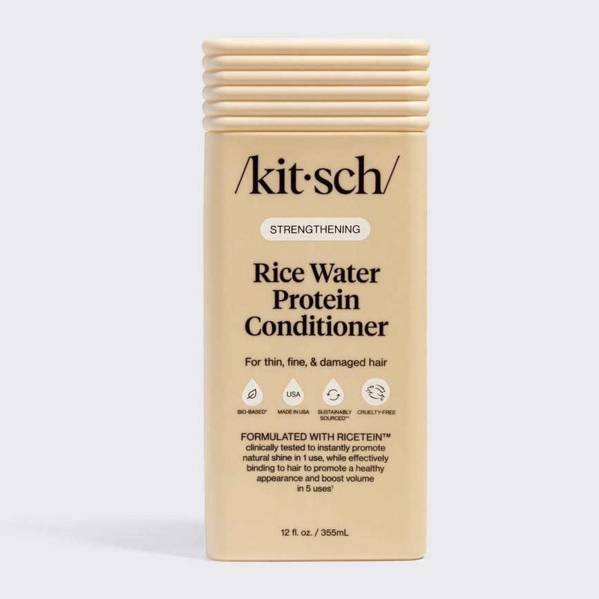 Kitsch balsam med rice water protein – volumen & styrke til fint hår