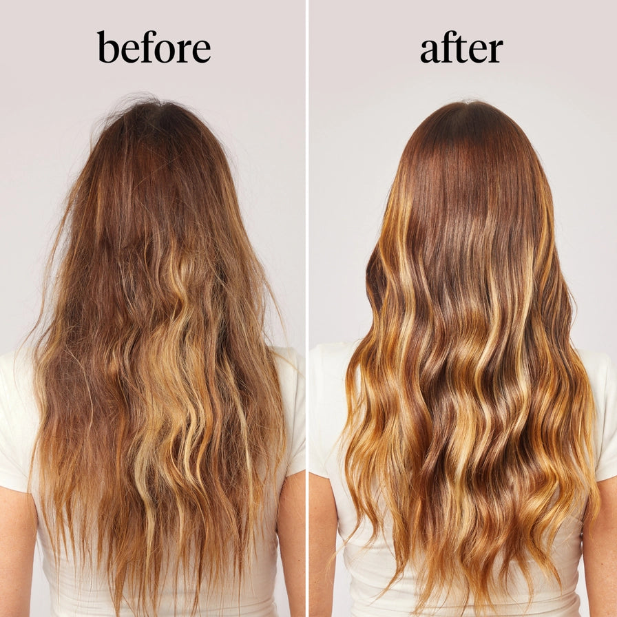 KITSCH Leave-In Conditioner med Argan Milk giver 35 % mere blødt hår på én time. Fugtgivende, udredende og vegansk – perfekt til daglig hårpleje.