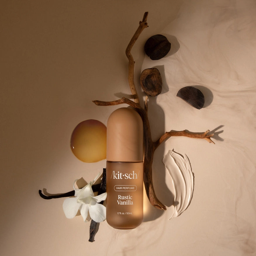 Kitsch hårparfume Rustic Vanilla med træ og nødder