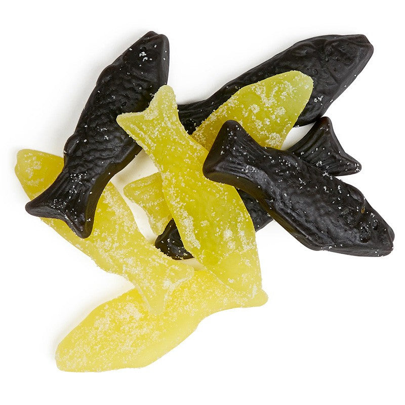 KOLSVART SØD LAKRIDSFISK & CITRON