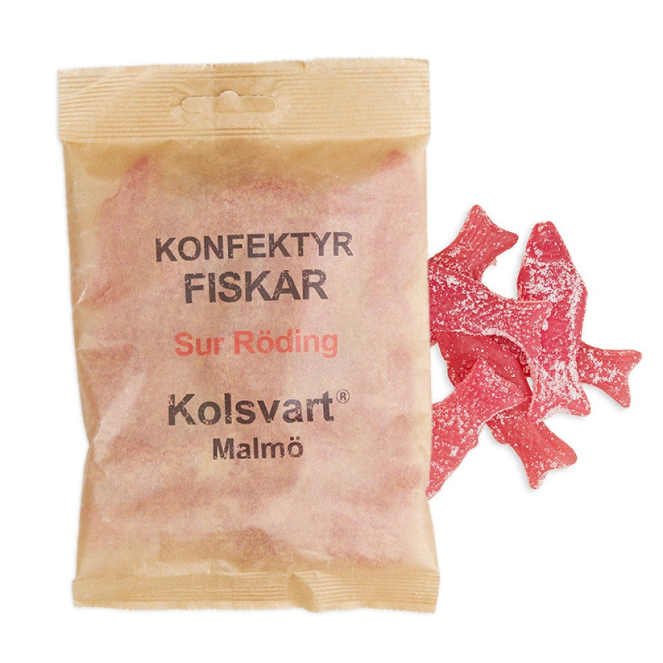 Kolsvart Gourmet vingummi | Vegansk & glutenfri