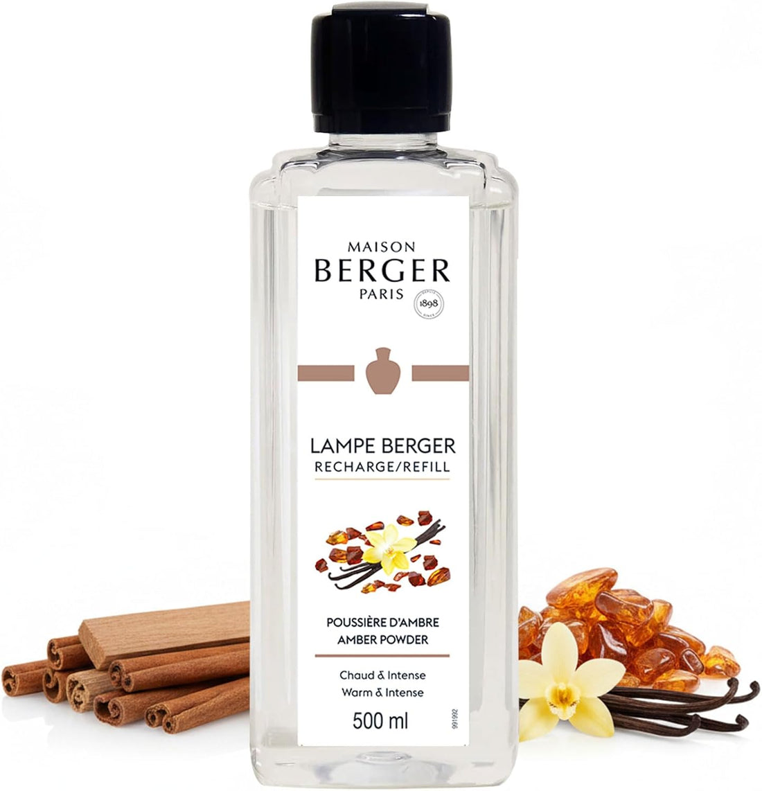 Amber Powder fra Maison Berger er en varm og sensuel duft, der forener renhed, ro og fransk elegance.