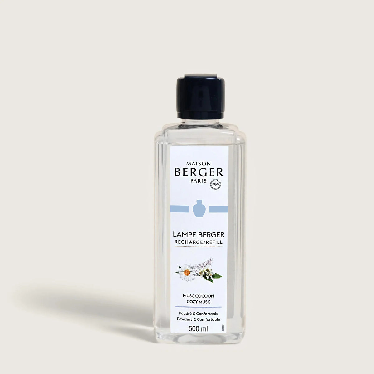 Refill til duftlampe med Cosy Musk duft, 500 ml, Maison Berger