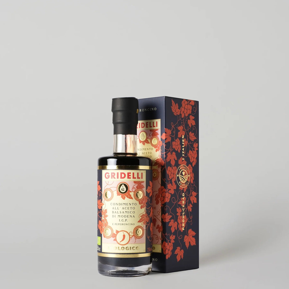 Balsamico med etikette og gaveæske, perfekt til madlavning og gourmet