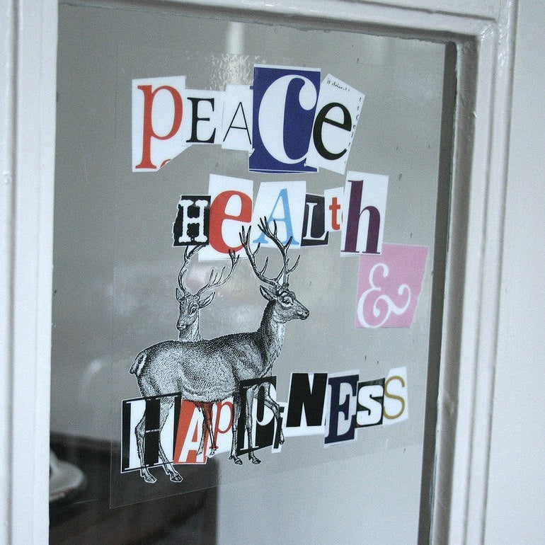 Postkort med citat & vinduessticker | 2 varianter