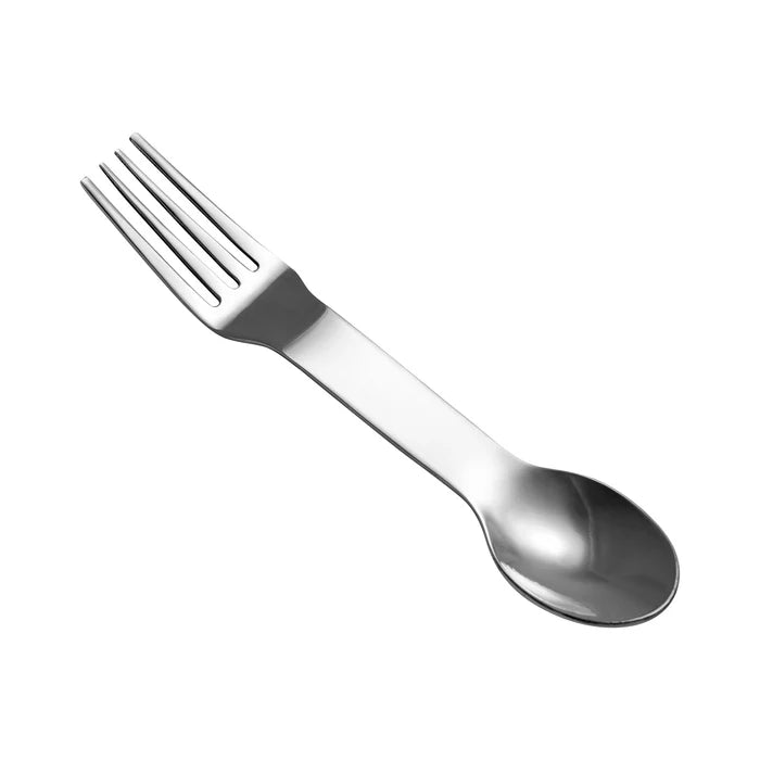 Rustfrit stål spork til madpakke og camping