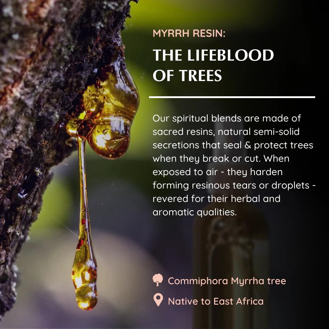 Myrrh resin dråber, naturlig luftfrisker, aromafume