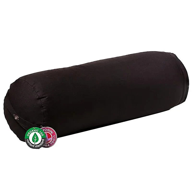 Rund yogabolster | Økologisk bomuld & boghvedeskaller