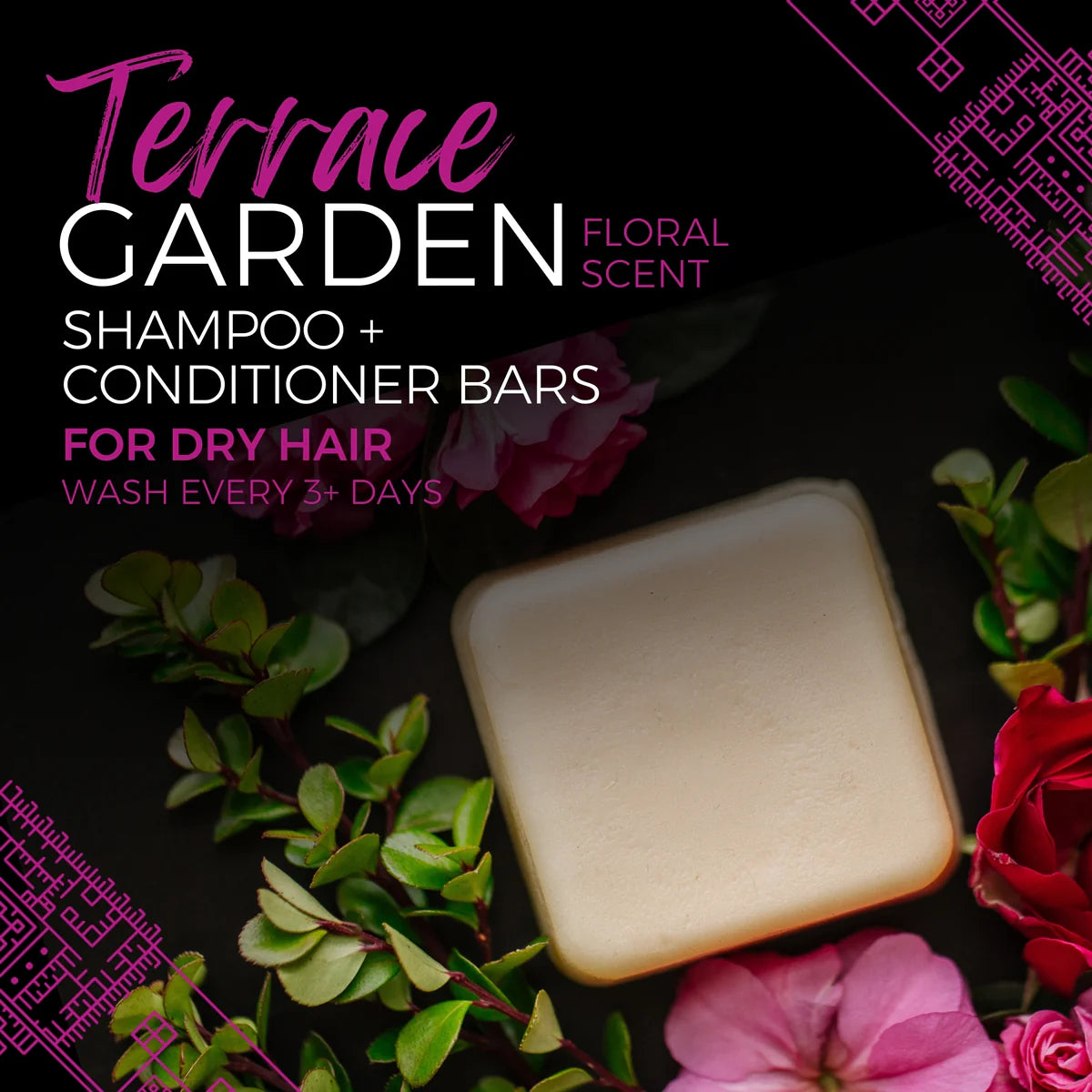 Terrace Garden conditioner er udviklet specielt til hår, der mangler fugt.