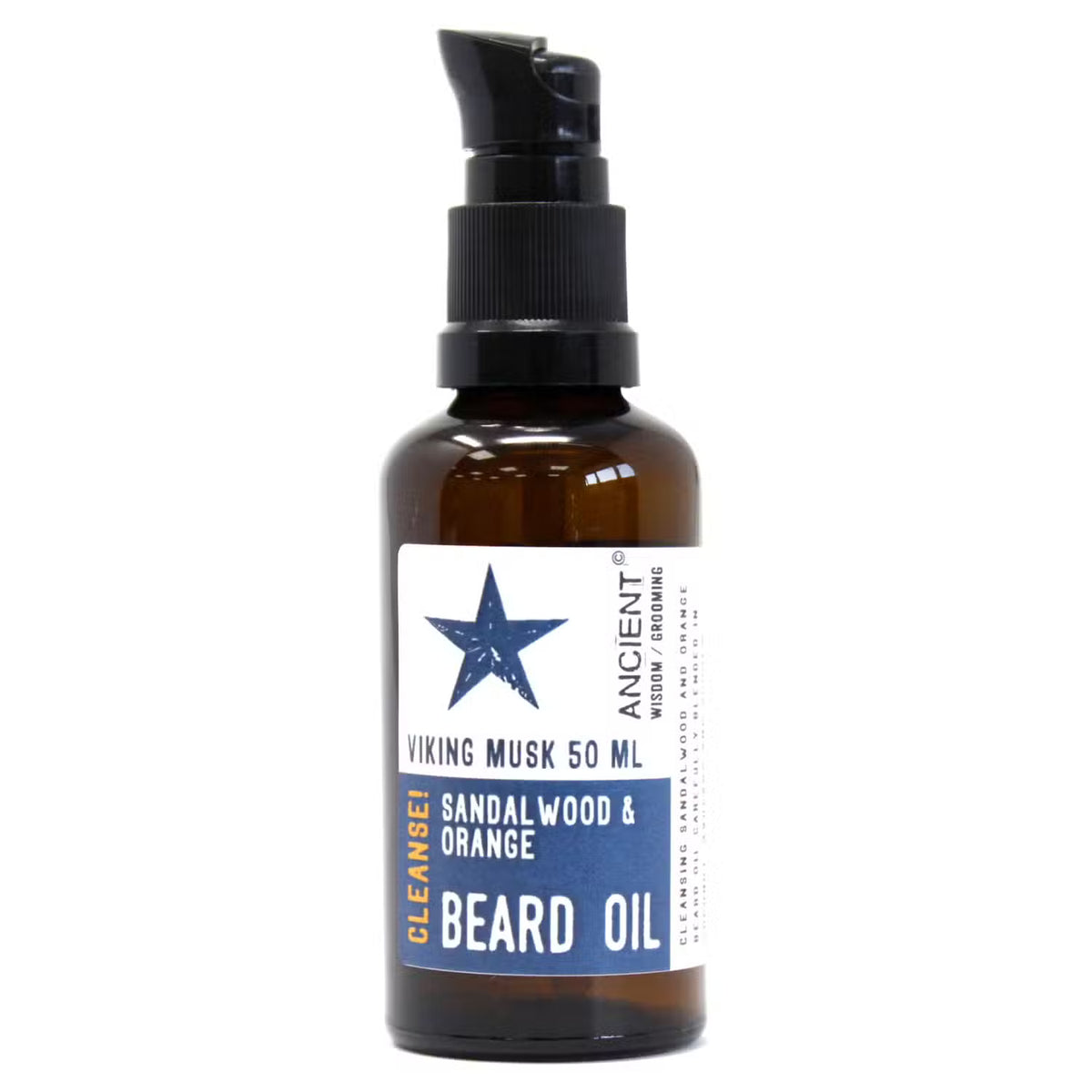 Viking Musk skægolie | Appelsin & Sandalwood
