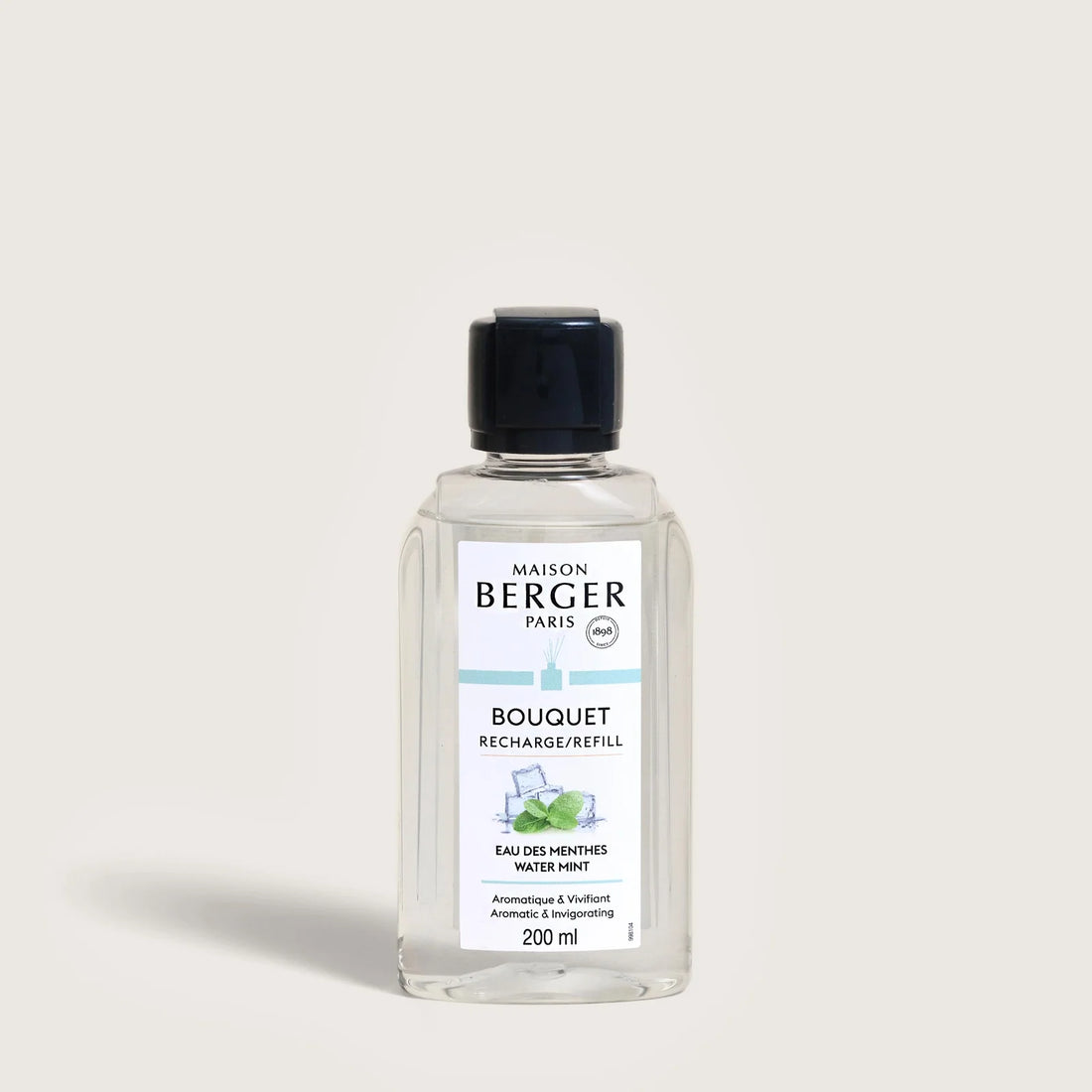 Maison Berger Water Mint refill til duftpinde i 200 ml.