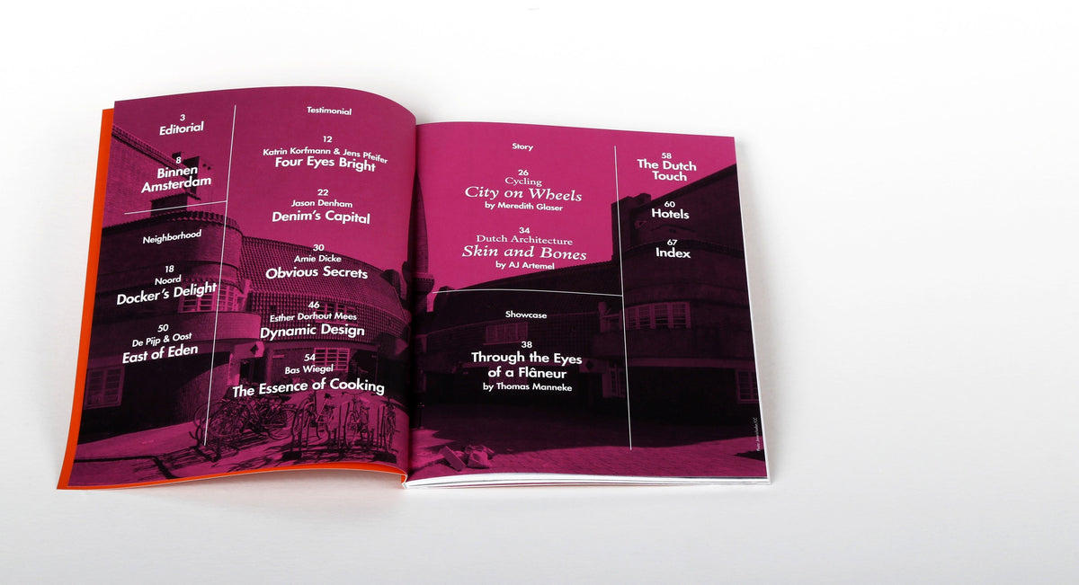 New Mags - Coffee Table book & Rejseguide - Amsterdam Hotspots
