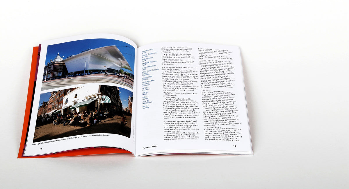 New Mags - Coffee Table book & Rejseguide - Amsterdam Hotspots