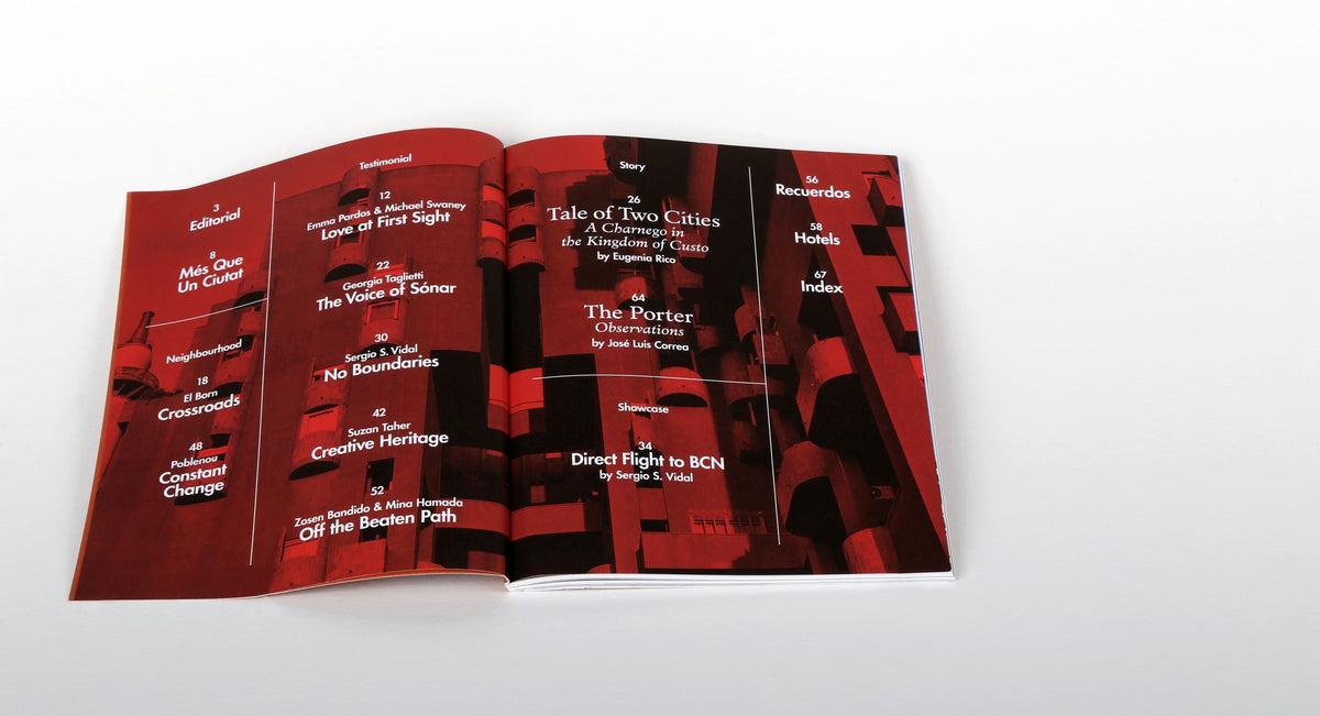 New Mags - Coffee Table book & Rejseguide - Barcelona Hotspots