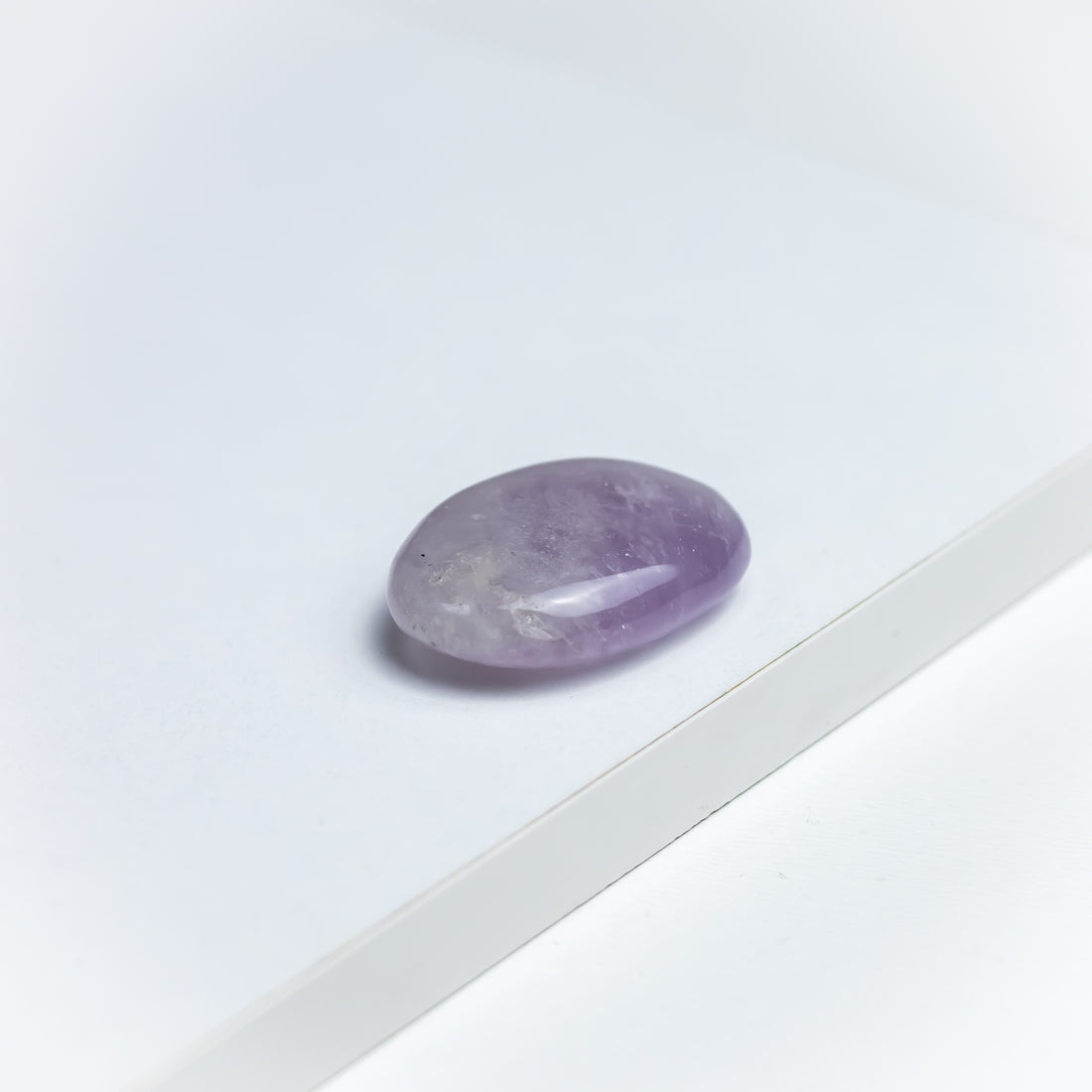 Ametyst palmsten til meditation og ro