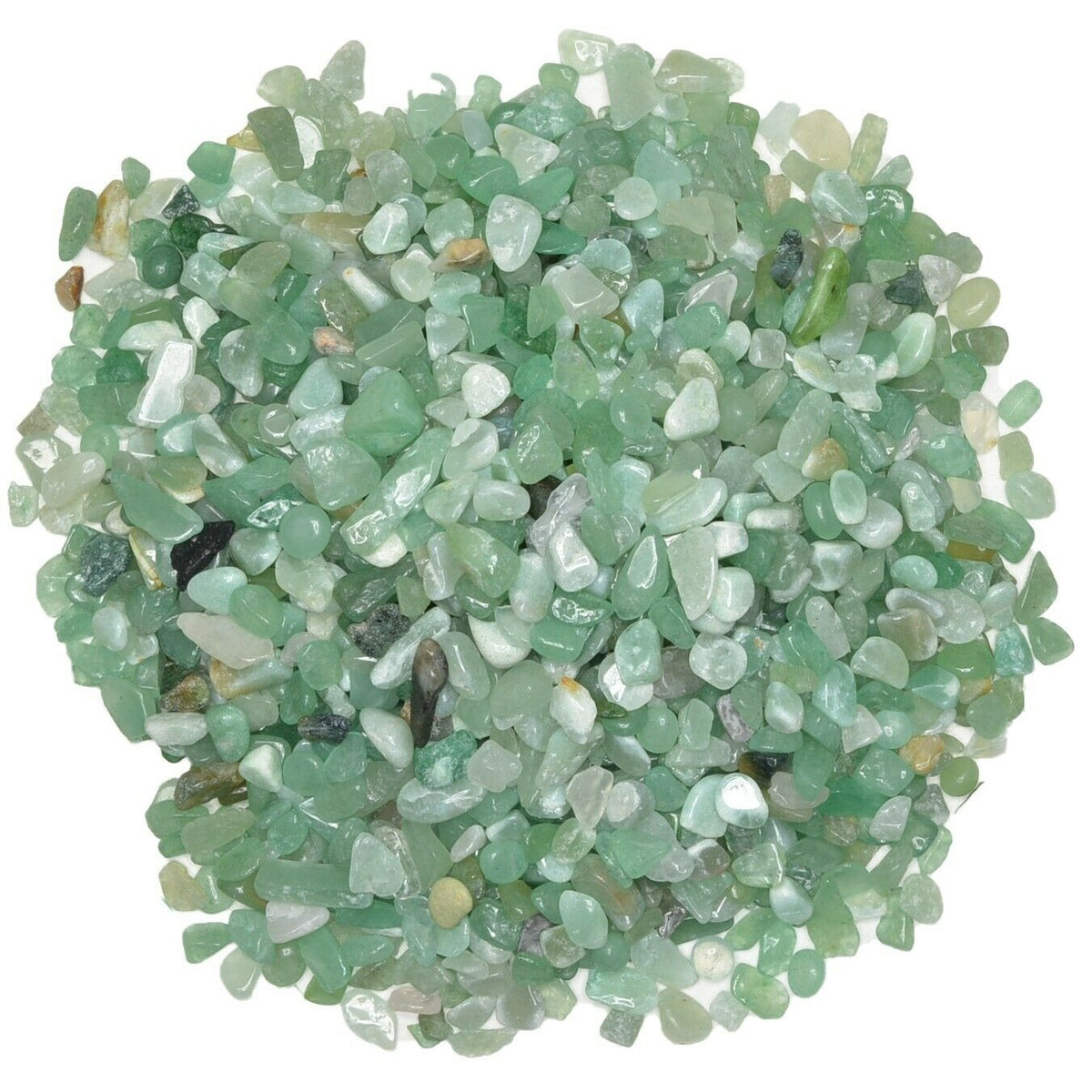 Aventurin Krystal - Mini Tromlesten - Pose m. 100g.