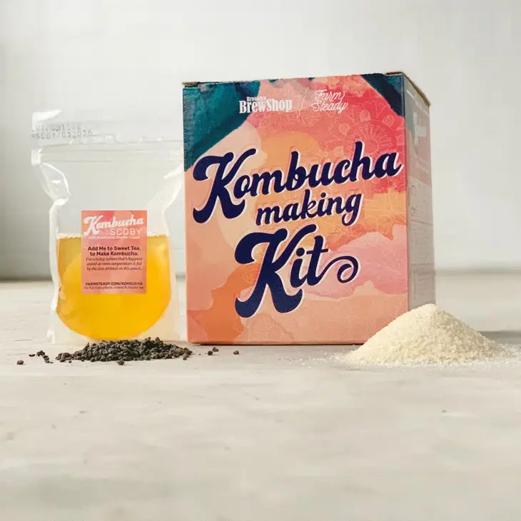 Med dette kombucha sæt kan du nemt begynde din fermenterings rejse og nyde din egen hjemmelavede, smagsfulde og sunde kombucha.