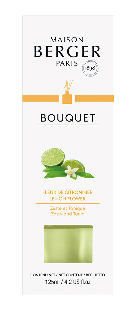 Maison Berger citrusduft med lime og citron i elegant flakon