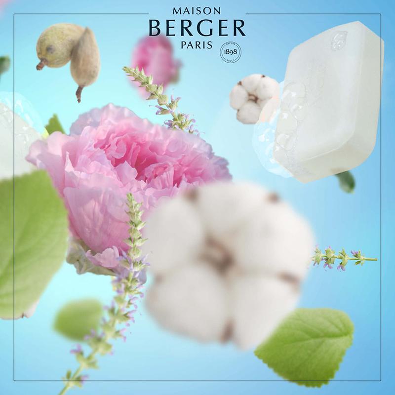 Maison Berger Soap Memories, flakon med duftpinde, blomsterduft, hjemmeduft