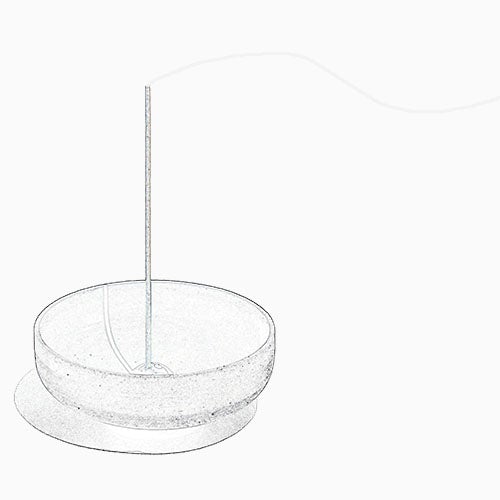 Tilføj et strejf af japansk elegance og funktionalitet til din indretning med denne wabi Sabi stentøjs skål & Dome røgelsesholder. Skab balance og harmoni i dit hjem med et sæt, der både er praktisk og æstetisk.
