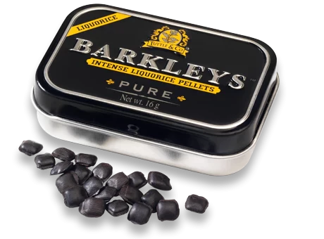 Barkley`s lakrids pastiller – intens &amp; smagfuld lakrids i retro dåse | Studio Buus