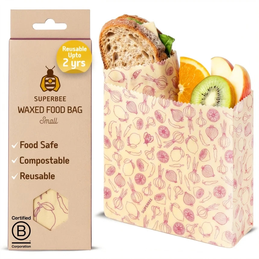 Bivoksposer | Brødposer, madpakker & genanvendelig madopbevaring