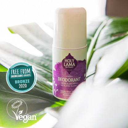 Vegan deodorant med aloe vera og ylang ylang, spray, 50 ml
