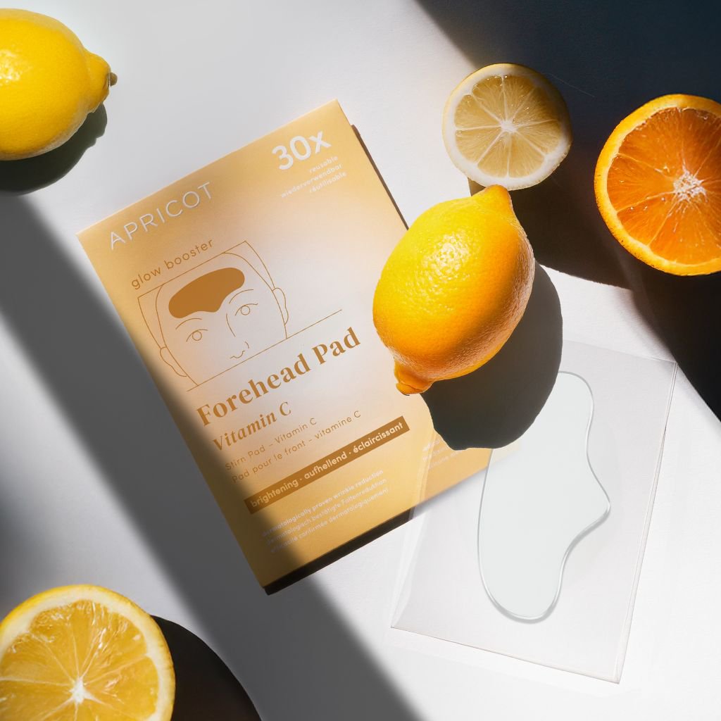 Produktbillede af apricot vitamin C forehead pad, skønhedspleje