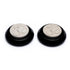 Keramisk ohm motiv diffuser sten med sort base