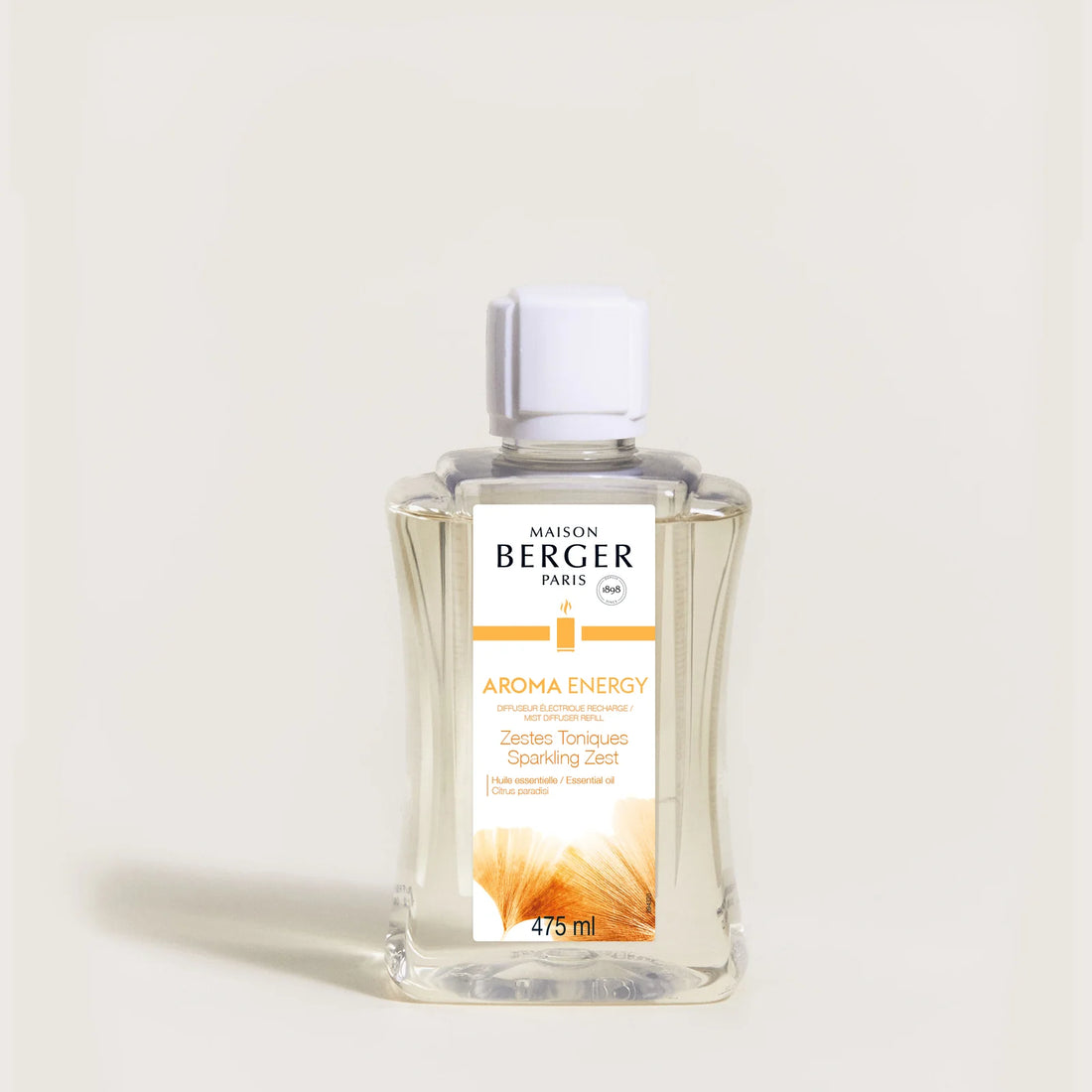 Maison Berger Aroma Energy refill til diffuser, citrusduft, 475ml