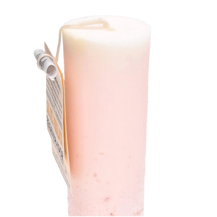 Håndlavet Himalaya salt krystallys i sojavoks, dekorativt hjem og afslapning