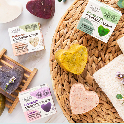 Body Scrub bar fra Saules Riga | Flere varianter