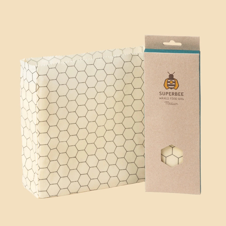Økologisk bivoks madindpakning i honeycomb design til madopbevaring