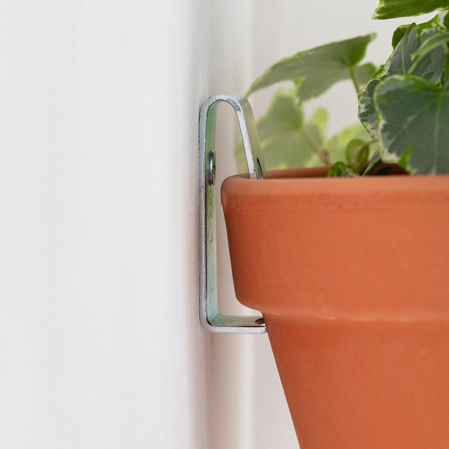 Vægbeslag til potter – Clippy, plantevæg, vægophæng, indendørs planter, pladsbesparende