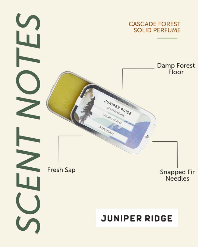 Cascade Forest Solid parfume | Fyr &amp; bjergskov