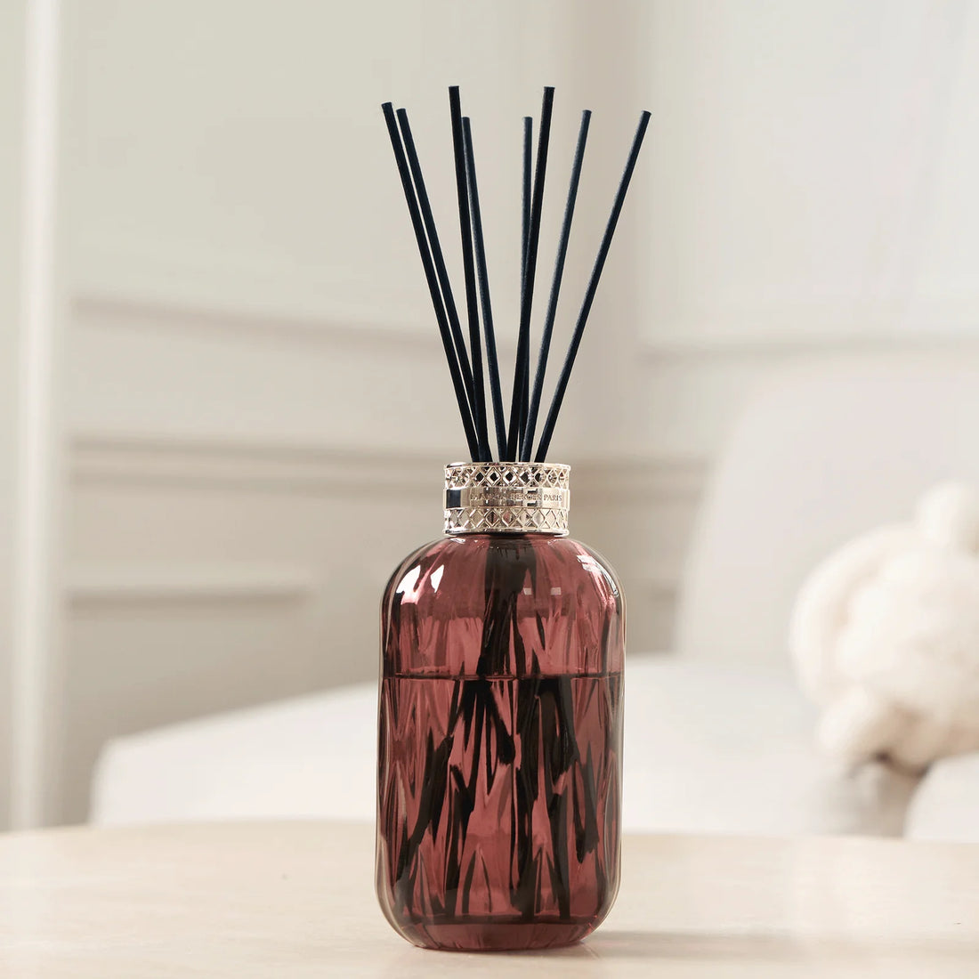 Maison Berger duftpinde i flakon med Golden Wheat duft, elegant boligduft med kornnoter