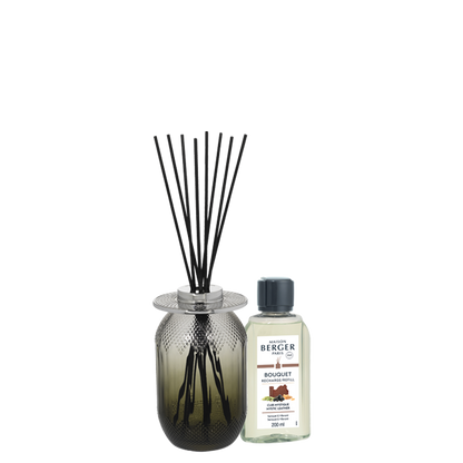 Maison Berger Mystic Leather duftpinde i elegant flakon