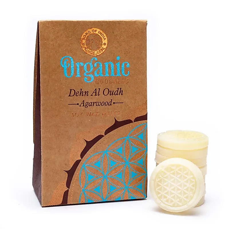 Økologisk duftvoks med oudh og træduft