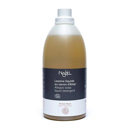 Flydende Aleppo vaskemiddel med roseduft, naturlig vask