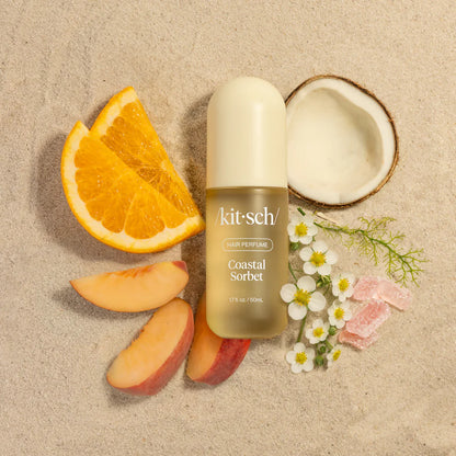 Kitsch hårparfume mist Coastal Sorbet med kokosnød, appelsin, fersken og blomster