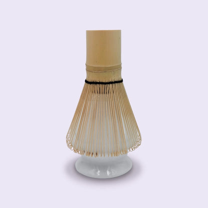 Japansk matcha holder til redskaber, bambus og keramik