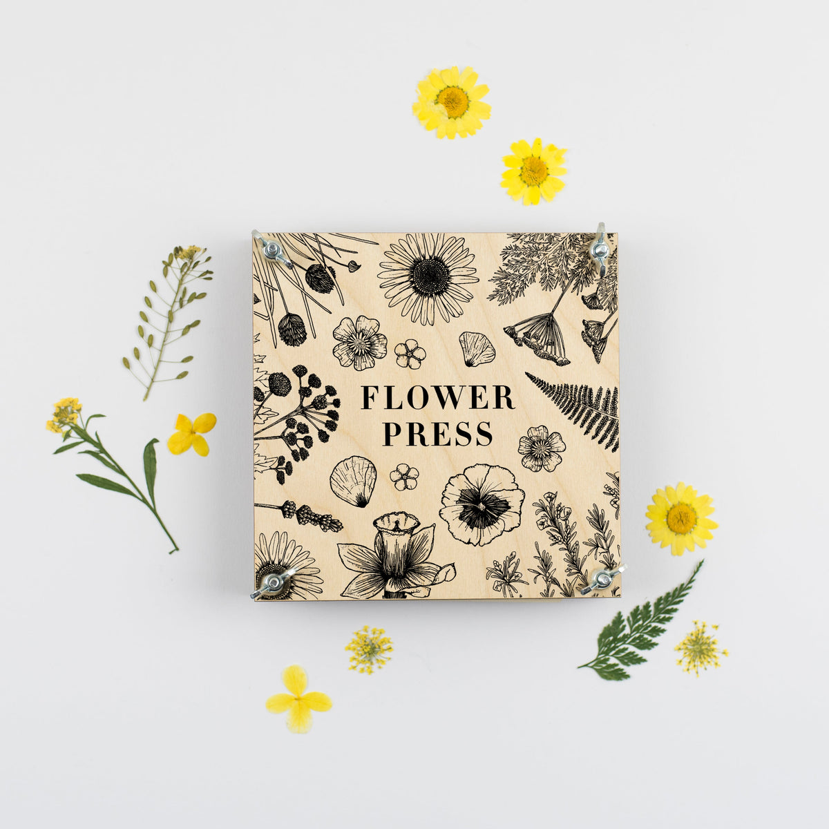 Flower Press - blomsterpresser | 15x15 cm