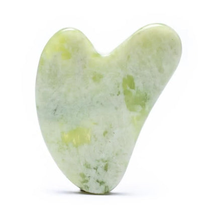 Jade Gua Sha hjerteformet til ansigtspleje